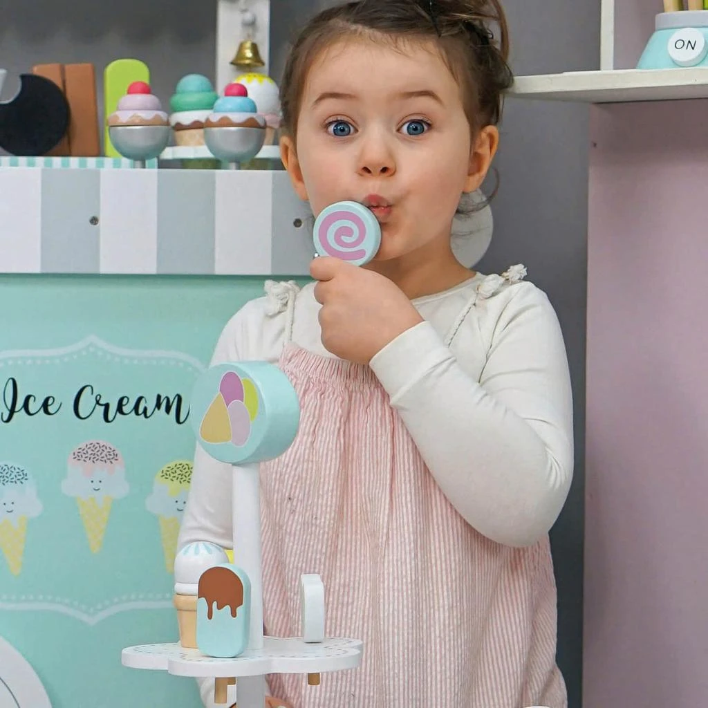 Jabadabado Jabadabado Wooden Ice Cream Shop with Accessories 3