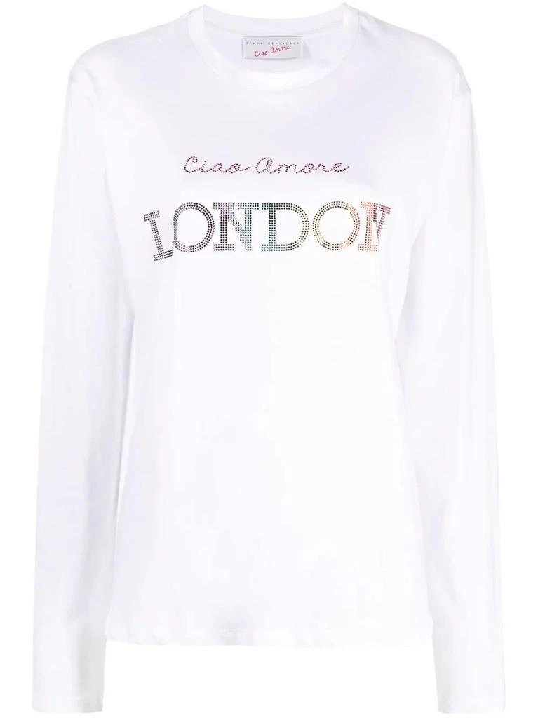 NA Ciao Amore London white T-shirt 1