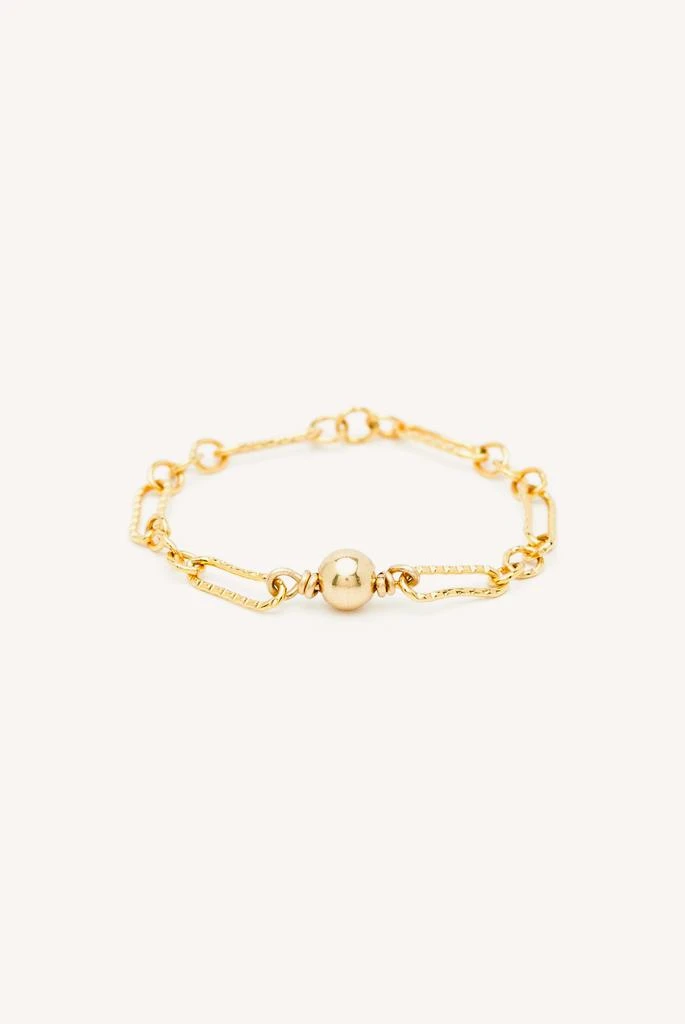 预计3周后发货 YAY Paris Bague Chaînette Forçat - Or 1