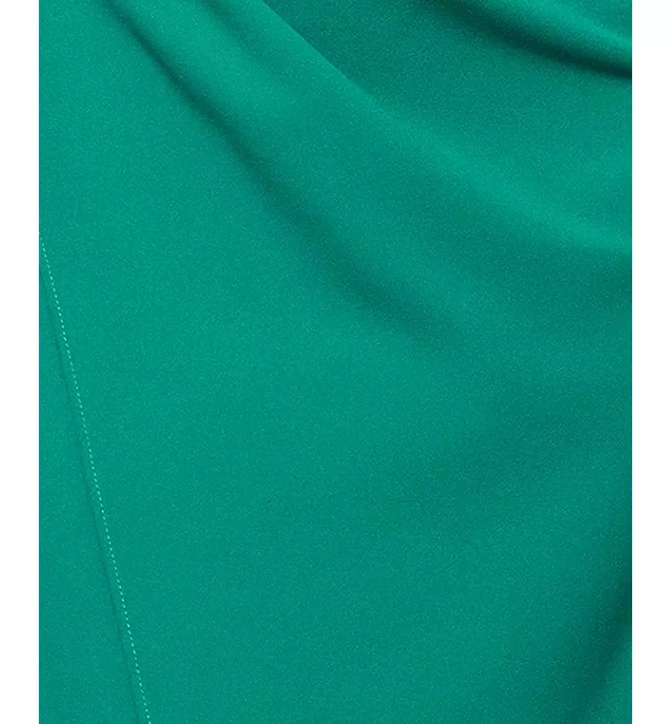 Betsy & Adam Petite One-Shoulder Ruched Gown 5
