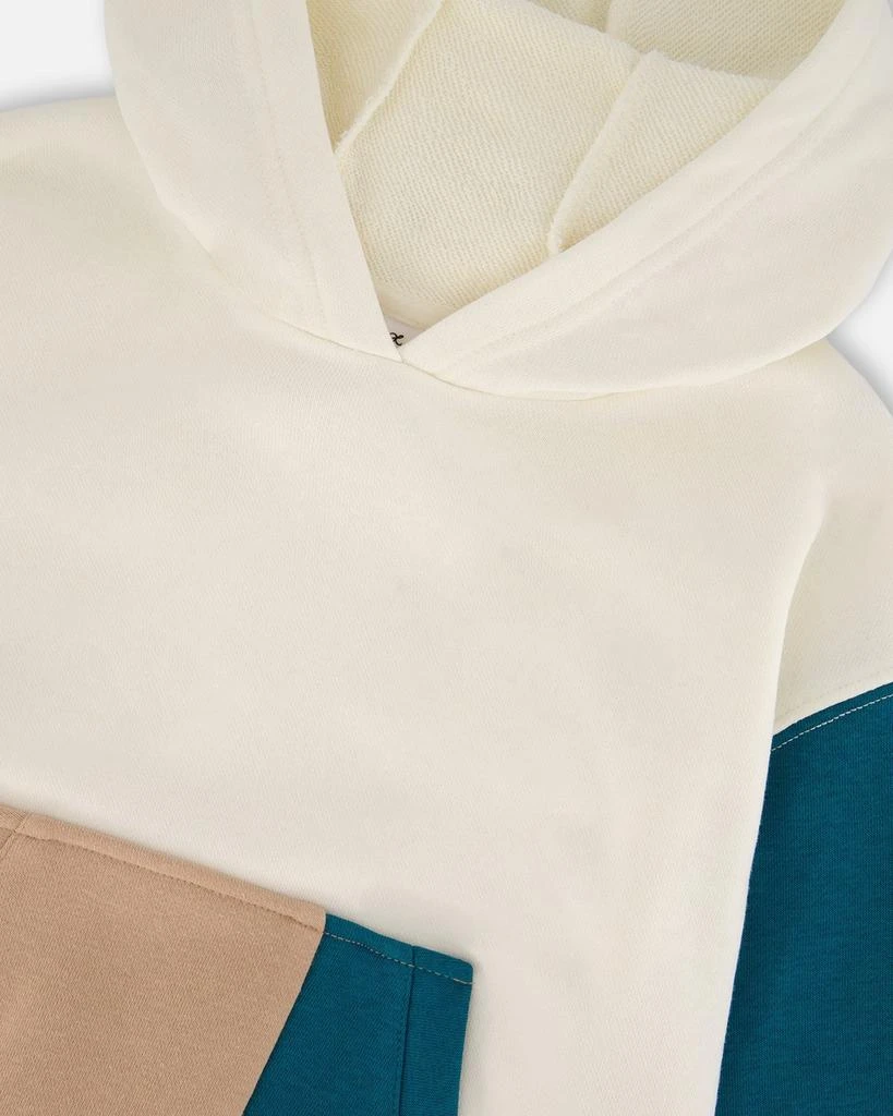 Deux par Deux French Terry Hoodie Off-White 5