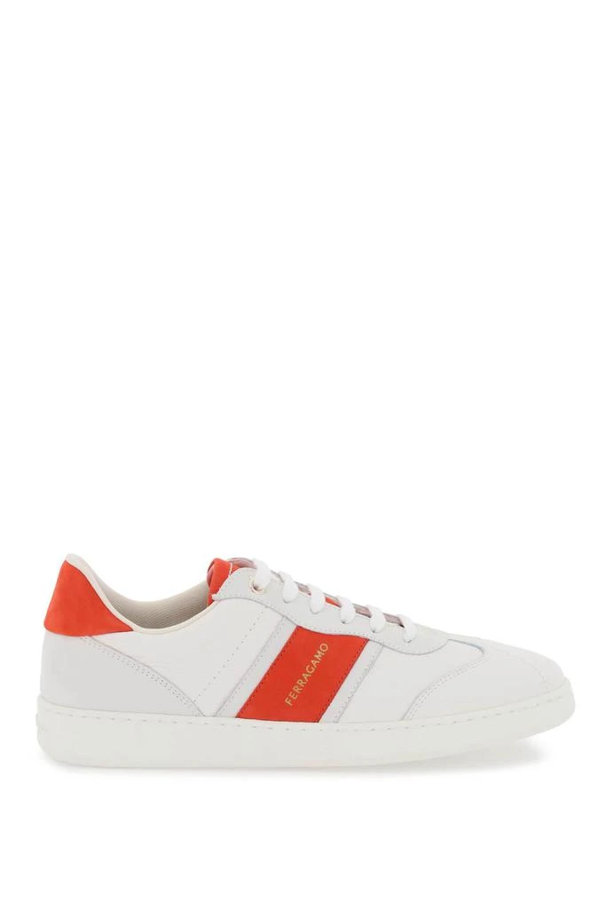 FERRAGAMO leather sneakers 1