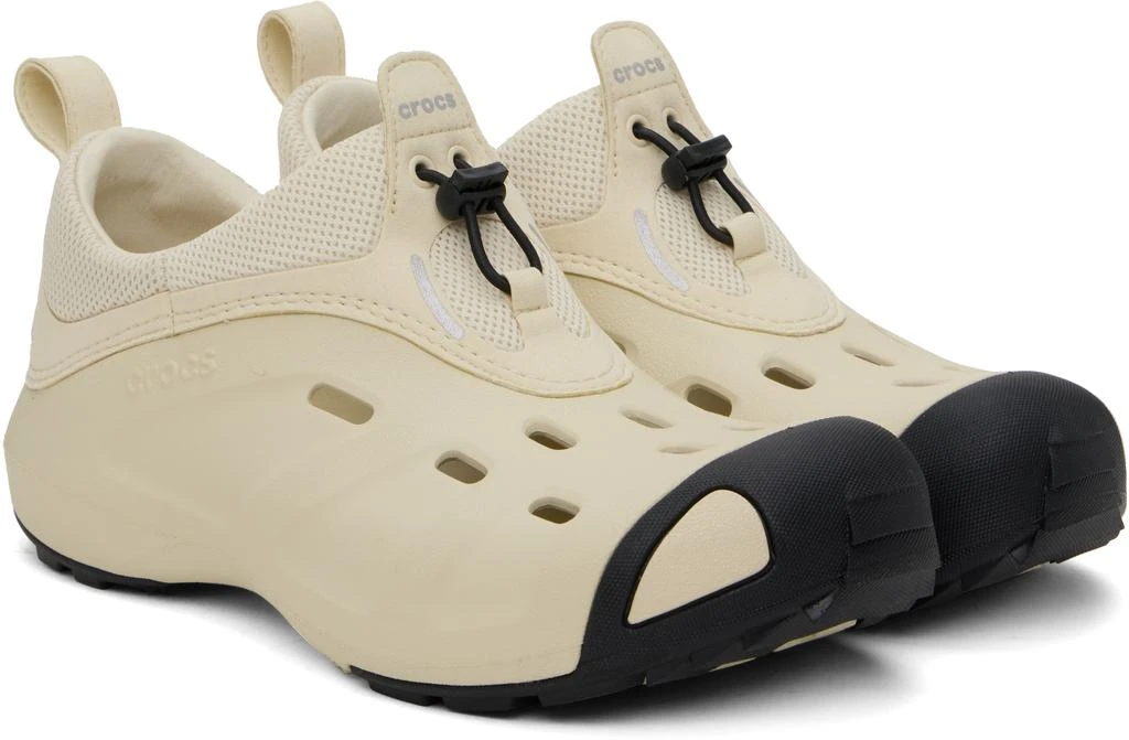 Crocs Beige Quick Trail Low Sneakers 4