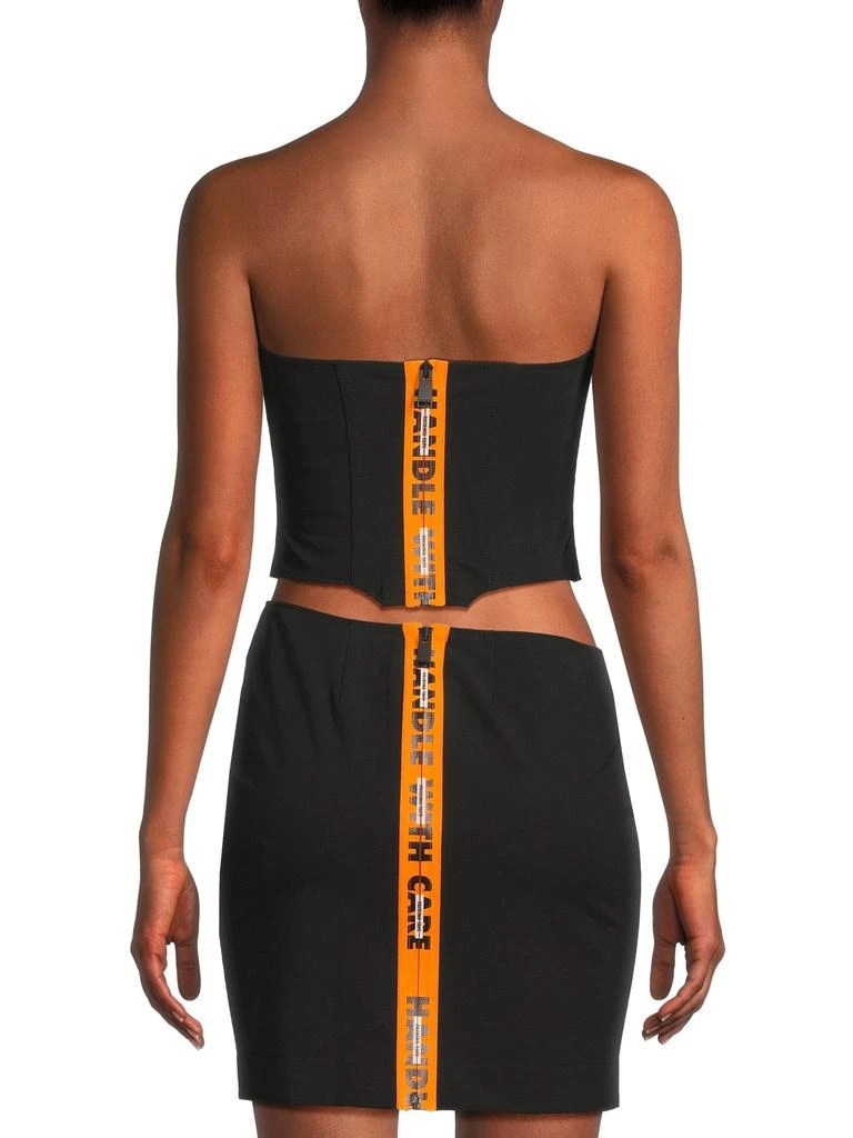 Heron Preston Zip Corset Top 2