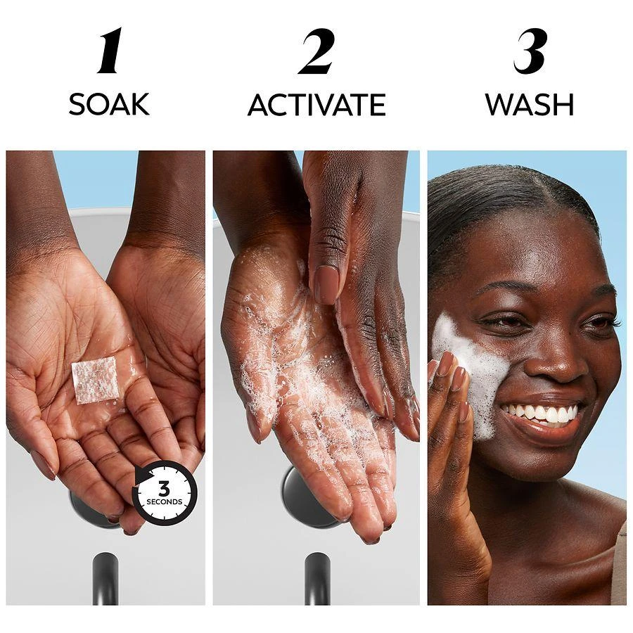 Olay Vitamin C Face Cleanser, Water-Activated Face Wash 4
