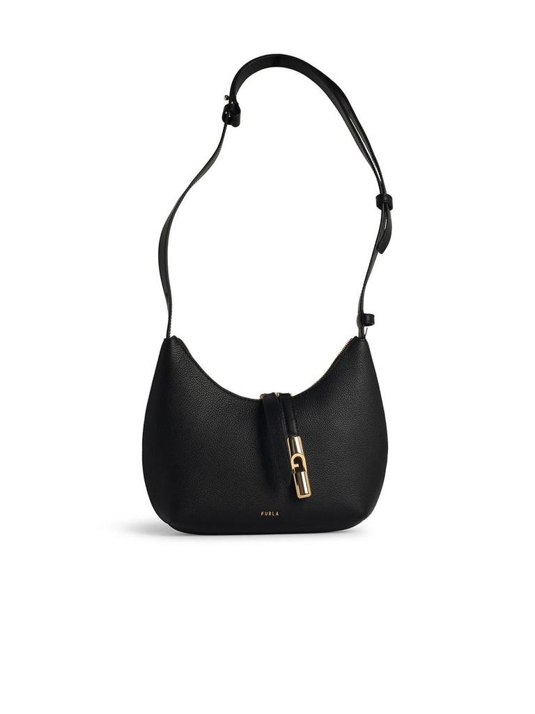 Furla Furla 'Goccia' Black Leather Bag