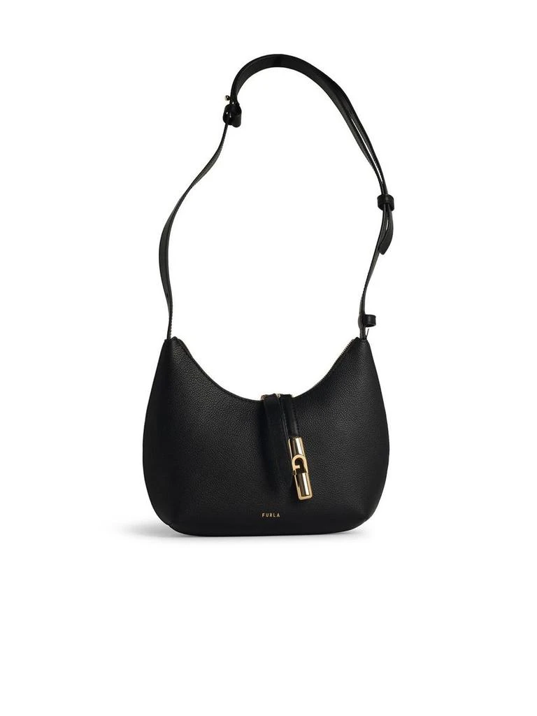 Furla Furla 'Goccia' Black Leather Bag 1