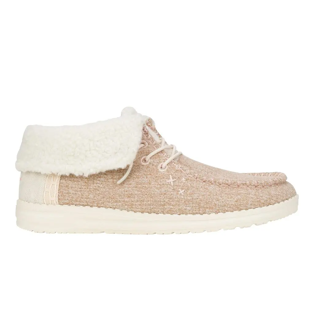 Hey Dude Hey Dude Wendy Fold Brushed Cozy Shoe - Women's