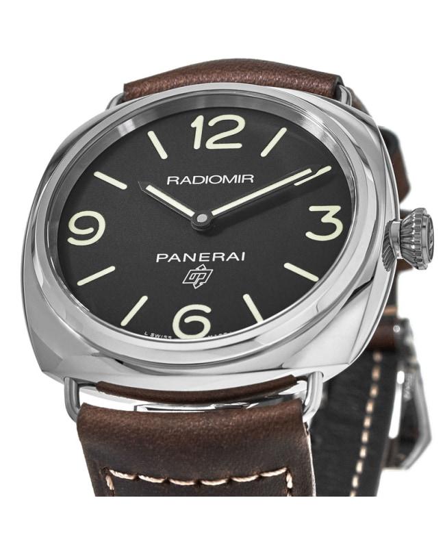 Panerai Panerai Radiomir Base Logo 45mm Black Dial Men's Watch PAM00753