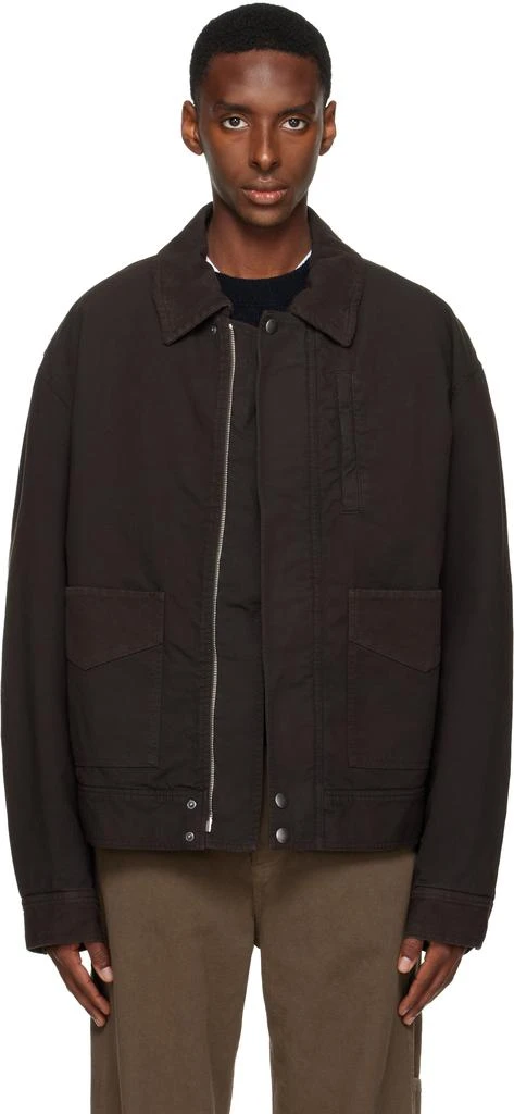 Dries Van Noten Brown Insulated Jacket 1