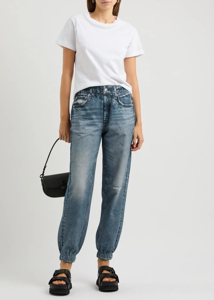 Rag & Bone Miramar jeans-print cotton sweatpants 4