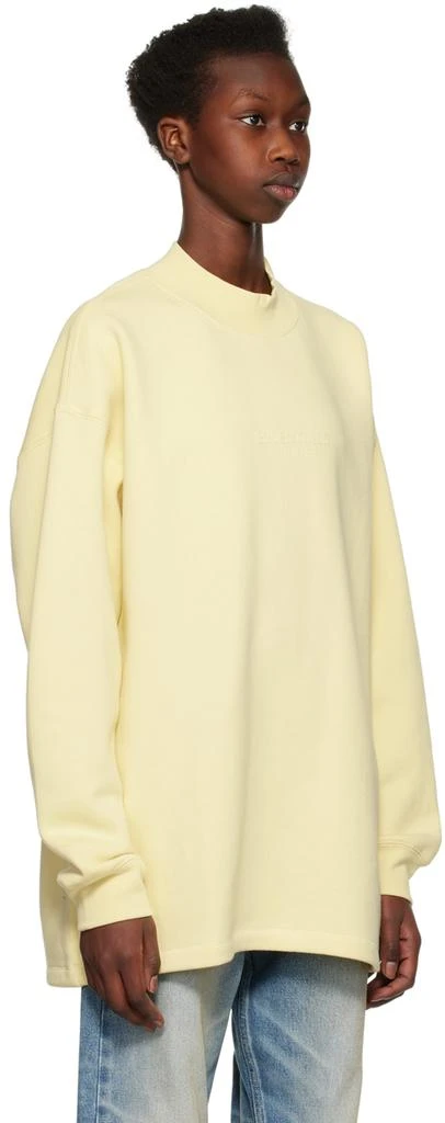 Fear of God ESSENTIALS Yellow Relaxed Sweatshirt 2