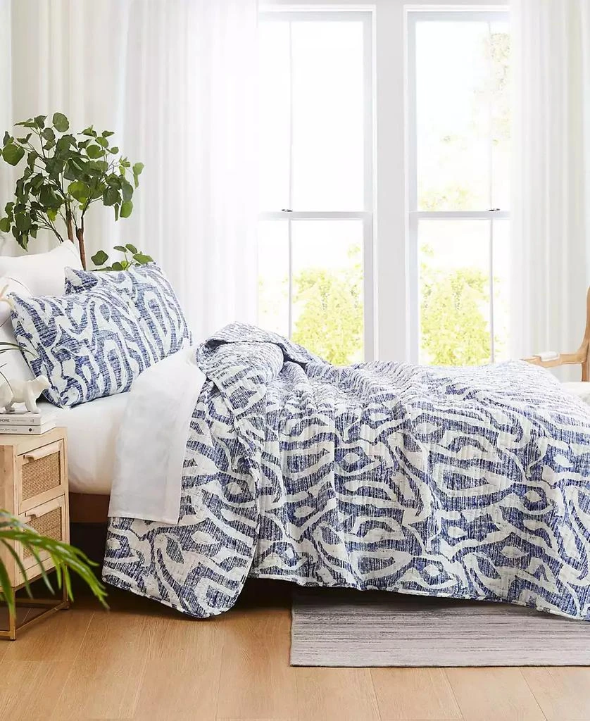 SOUTHSHORE FINE LINENS Khari Oversized 3 Piece Quilt Set 4