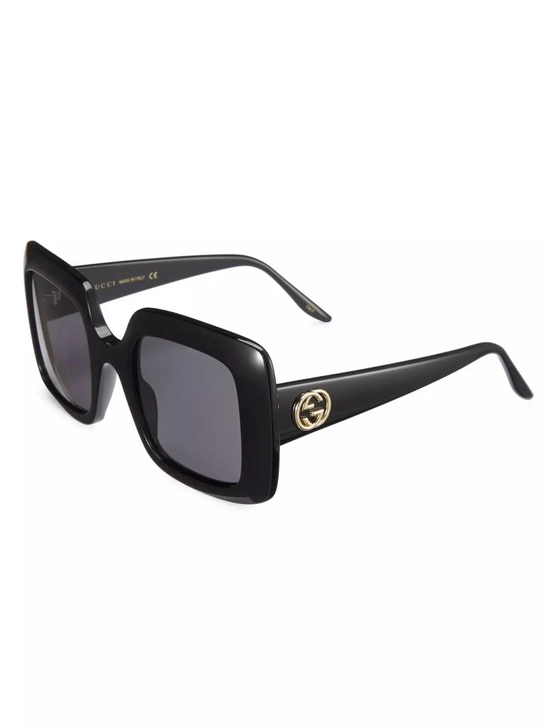 Gucci 52MM Rectangular Squared Sunglasses 2