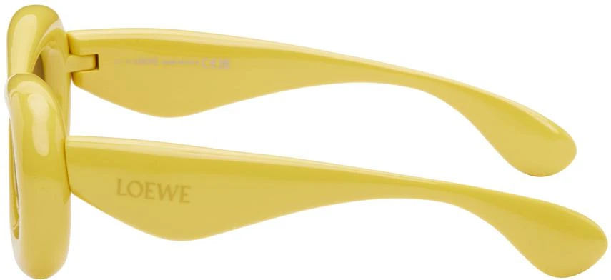Loewe Yellow Inflated Goggle Sunglasses 3