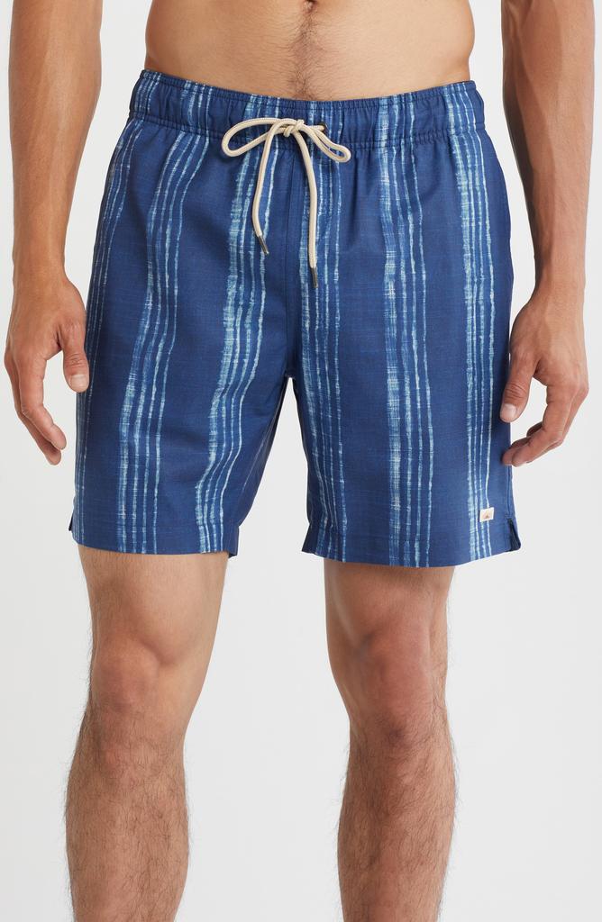 Faherty Sunwashed Swim Trunks