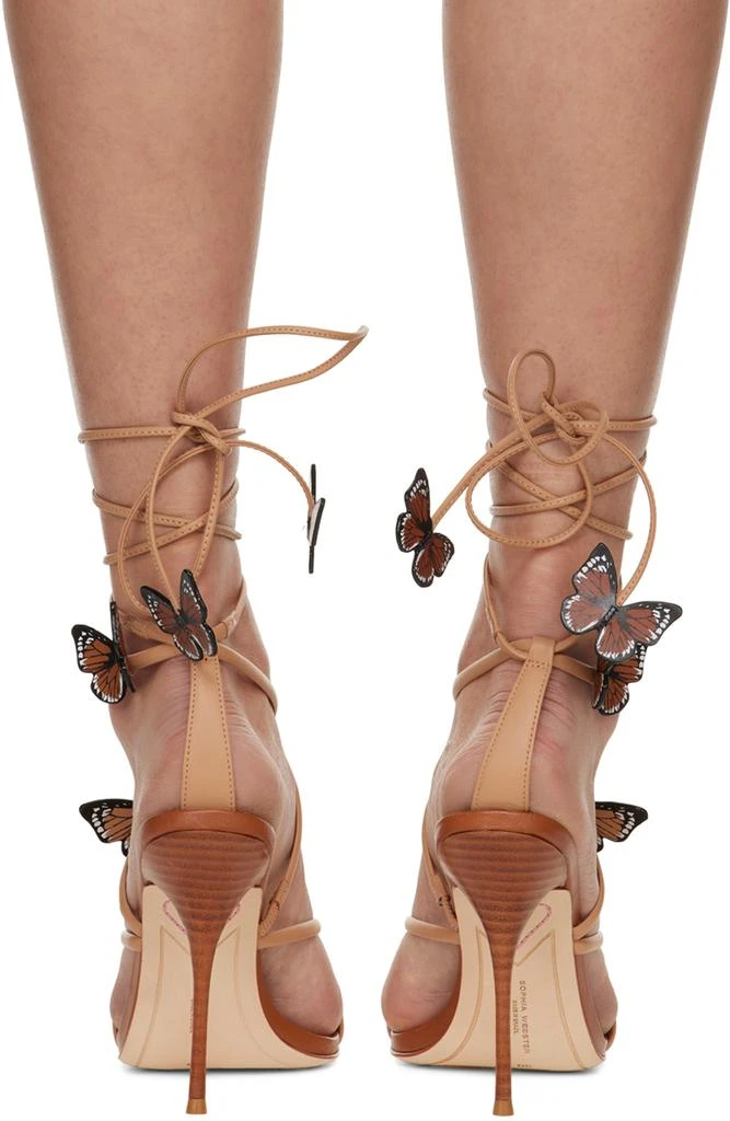Sophia Webster Brown Vanessa Heeled Sandals 2
