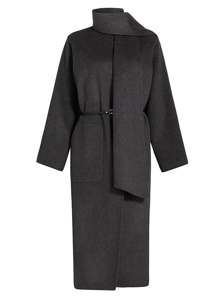 Mercer Collective Victoria Shawl Collar Maxi Wool Coat 1