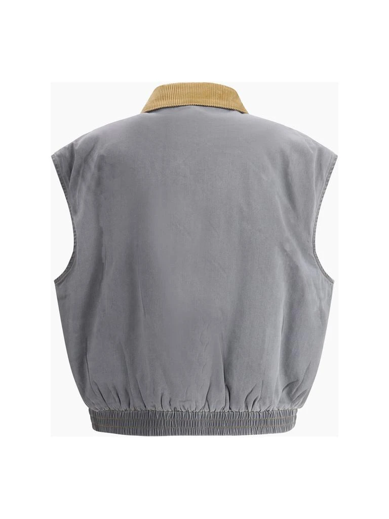 Miu Miu Corduroy collared vest 2