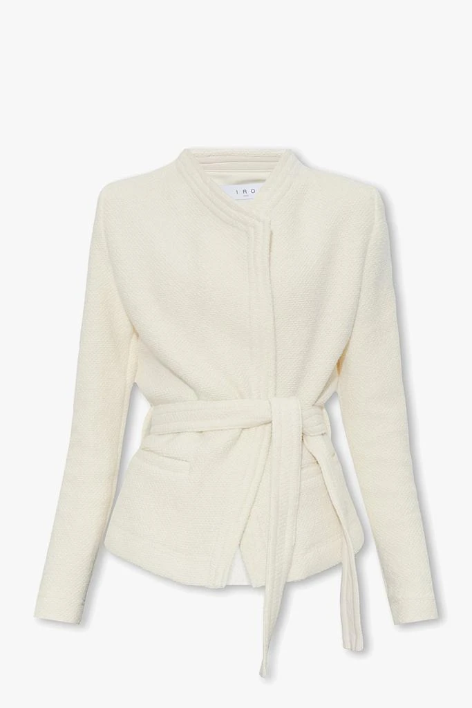 Iro Iro Long-Sleeved Belted Jacket 1