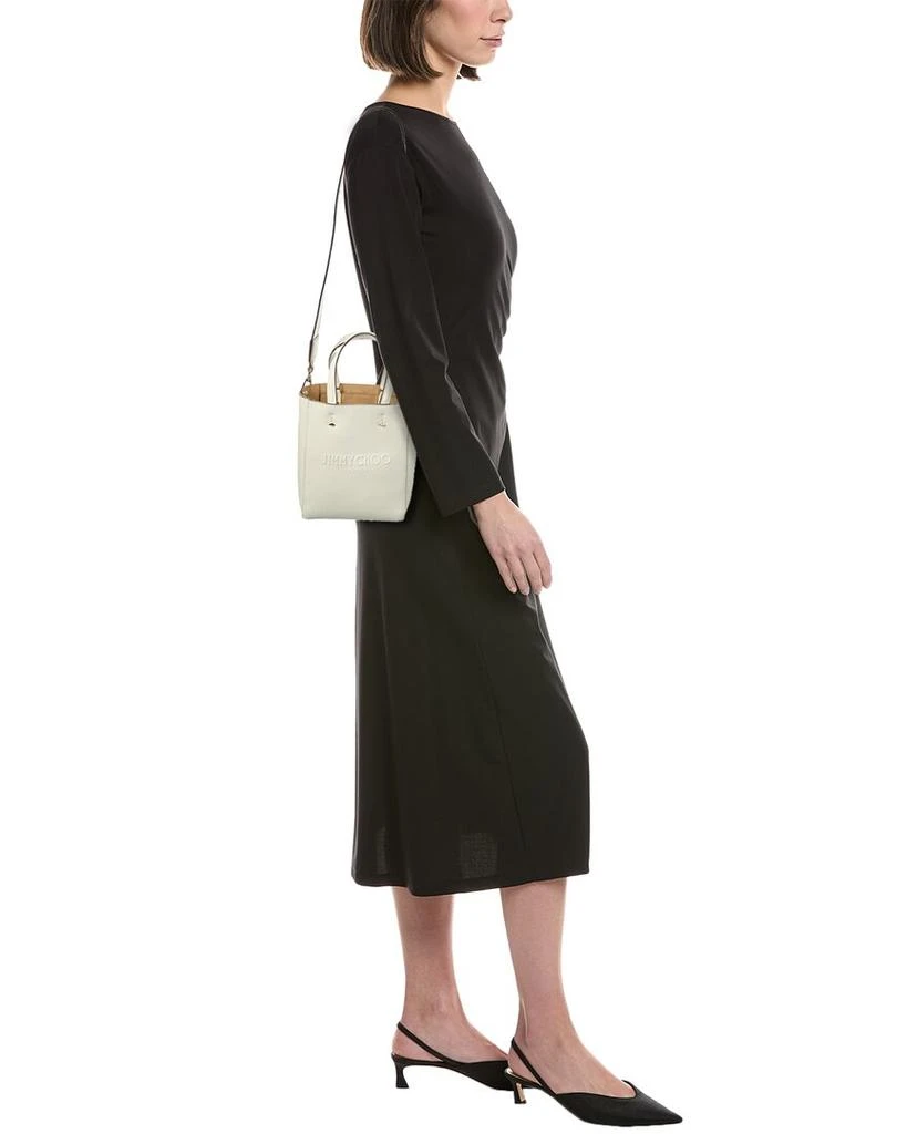 Jimmy Choo Lenny N/S Small Leather Tote 4