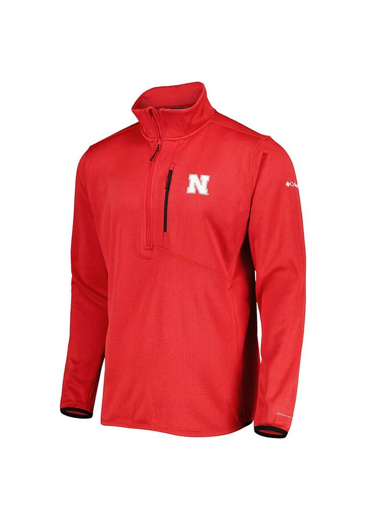 Columbia NCAA Nebraska Huskers Park View Omni-Wick Half-Zip Top 2