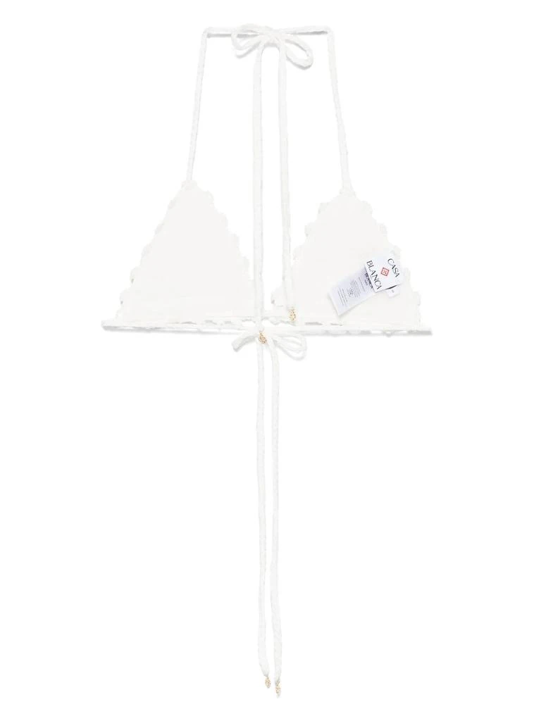 Casablanca Casablanca Patches Crochet Bikini Top 2