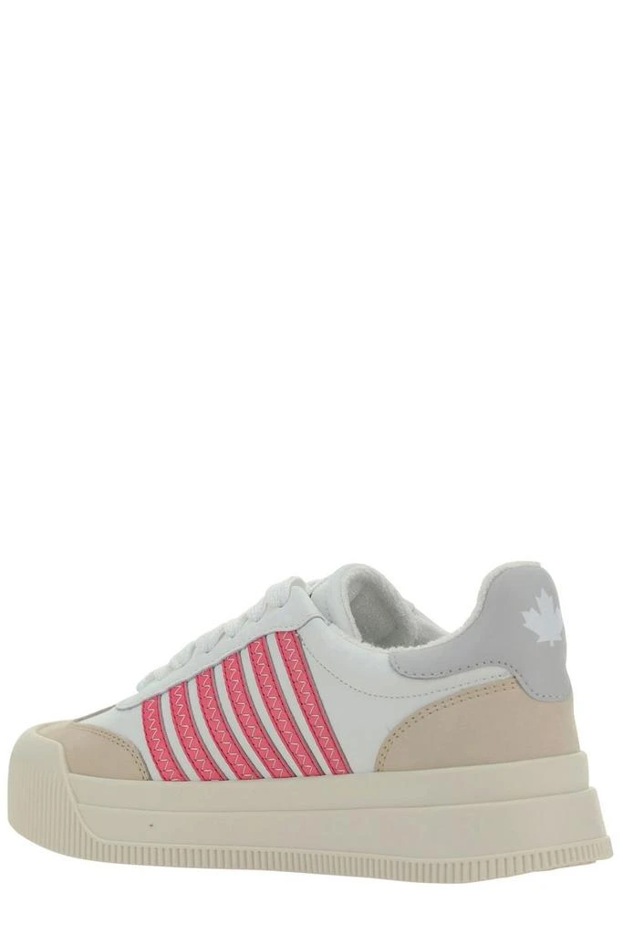 DSQUARED2 Dsquared2 Striped Round Toe Sneakers 3