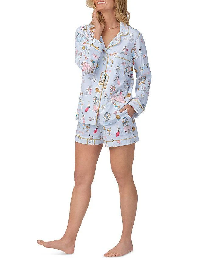 BedHead Pajamas Long Sleeve Boyshort Pajama Set 4