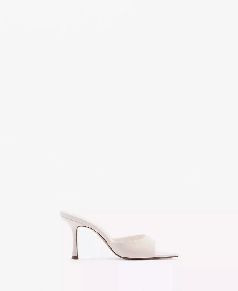 Mango Women's Heel Non-Structured Sandals 9