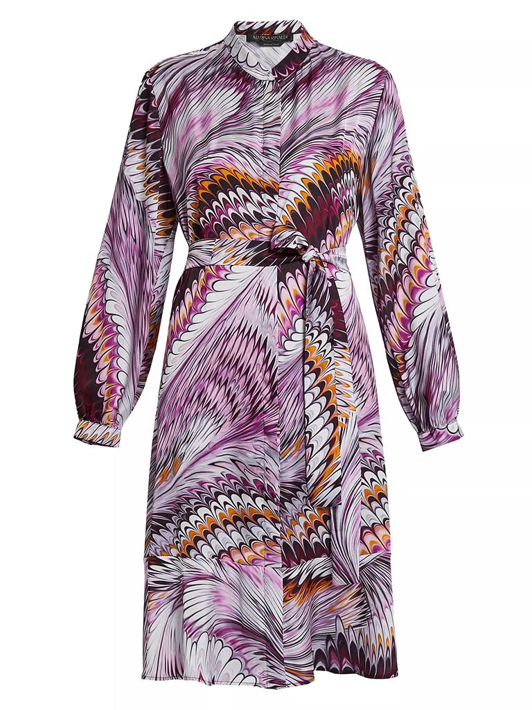 Marina Rinaldi Marina Rinaldi x Mary Katrantzou Dedal Printed Shirtdress