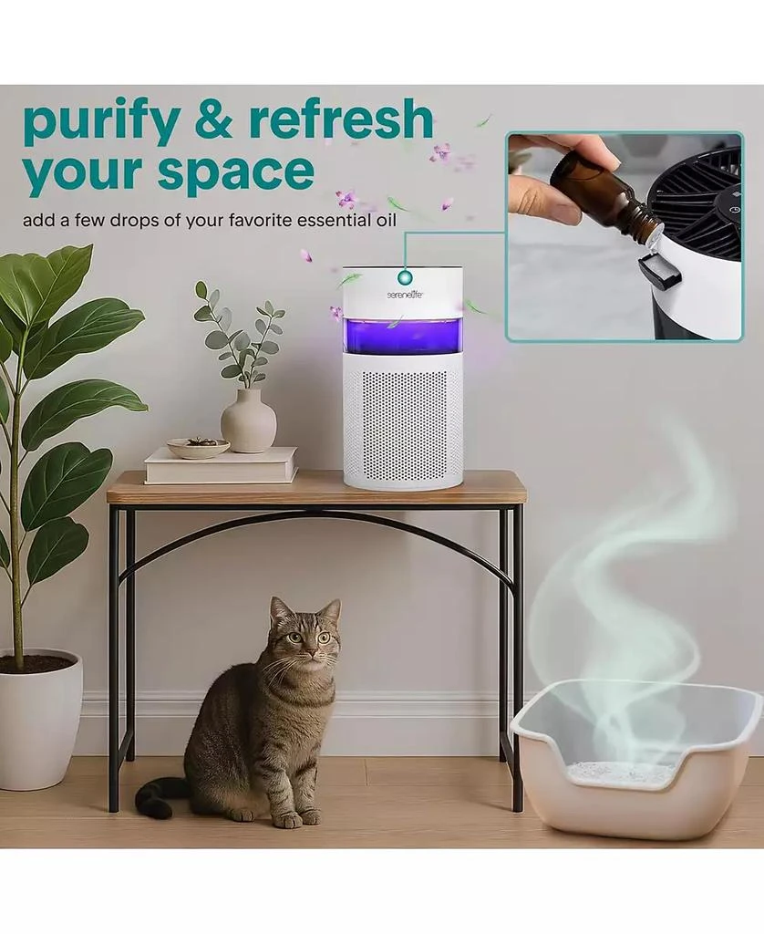 SereneLife Portable Air Purifier 4