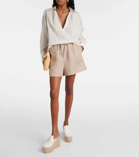 Gianvito Rossi Leather espadrille wedges 2