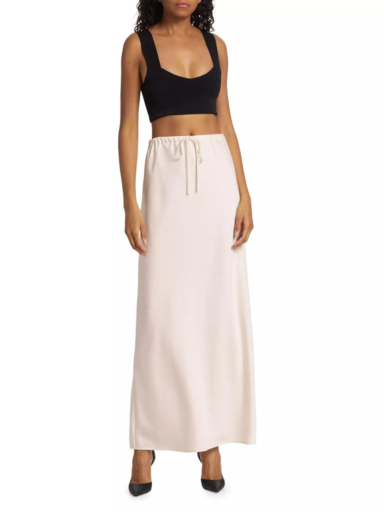 Wayf Carol Drawstring Maxi Skirt 2