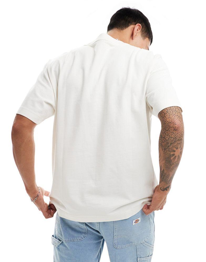 Abercrombie & Fitch Abercrombie & Fitch hand sketched destination print classic fit t-shirt in off white