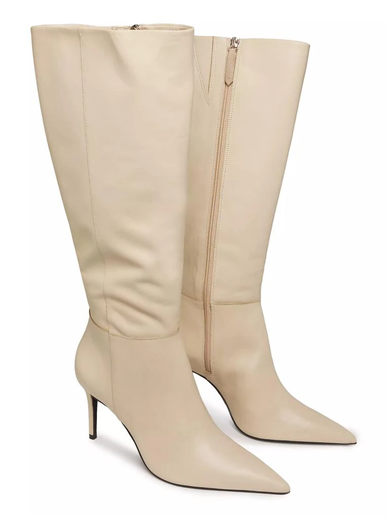 Schutz Mikki 90MM Leather Stiletto Boots 2