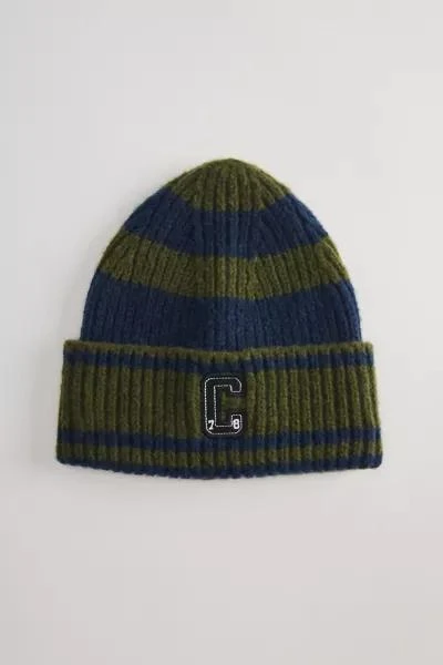 CHAPS Chaps Stripe Cuffed Beanie 1
