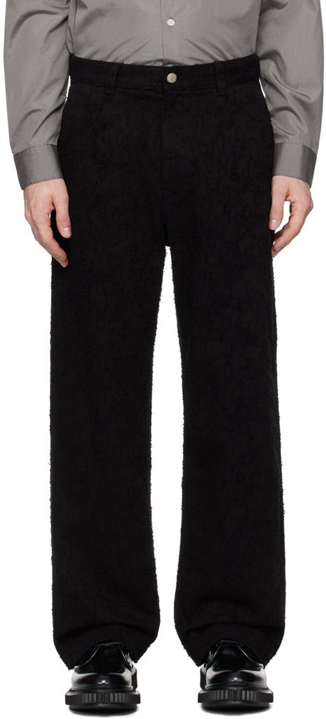 mfpen Black Punch Out Jeans