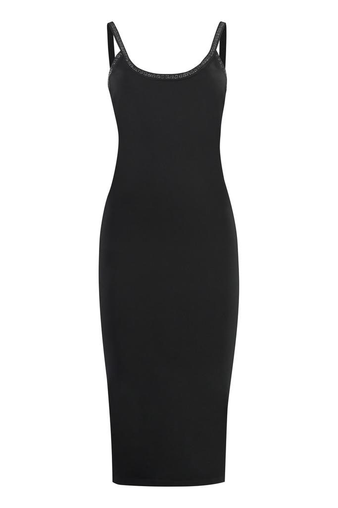 【関税&送料込】Versace Black Stretch Cady Dress Versace Black Stretch Cady Dress | italist