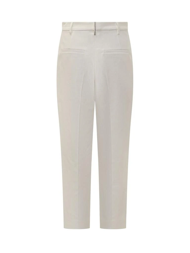 Brunello Cucinelli Brunello Cucinelli Pleated Straight Leg Pants 2