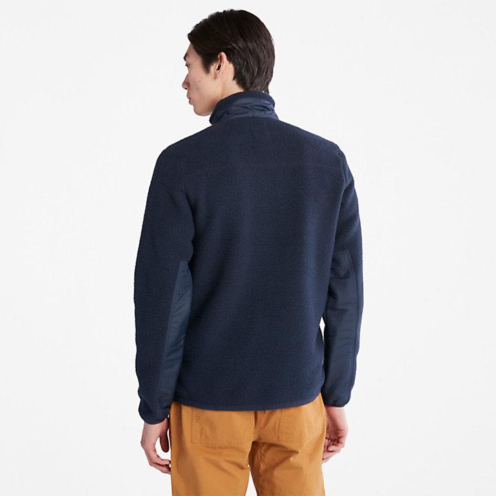 Timberland Sherpa Fleece Jacket for Men in Navy