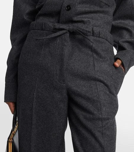 Jil Sander Virgin wool straight pants 4