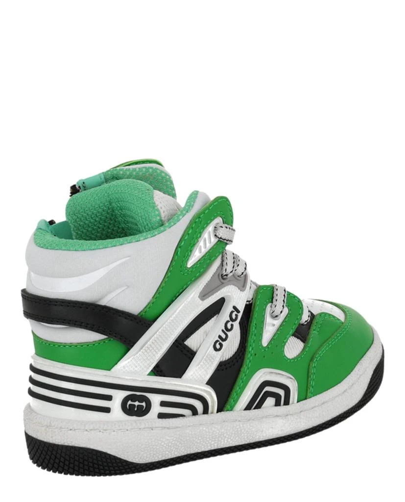 Gucci Basket Leather High-Top Sneakers 3