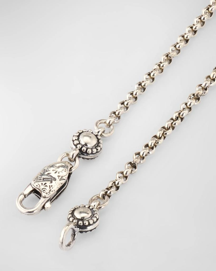 Konstantino Gen K 2 Sterling Silver and Rock Crystal Necklace 4