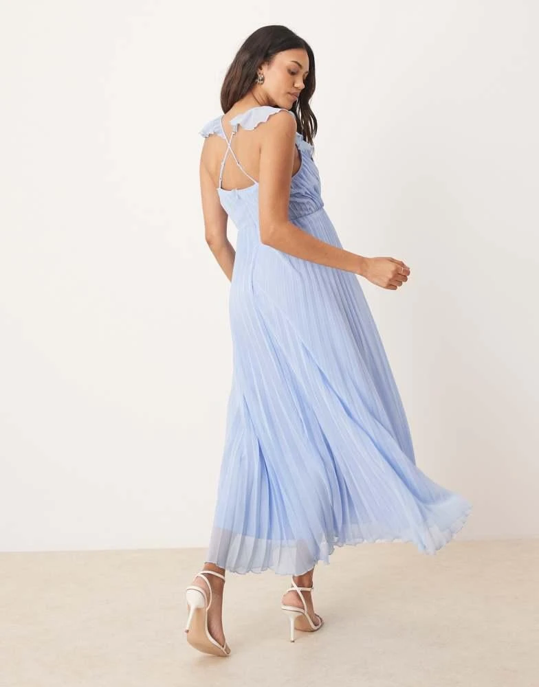 princess polly baby blue dress ASOS Tall main image 1