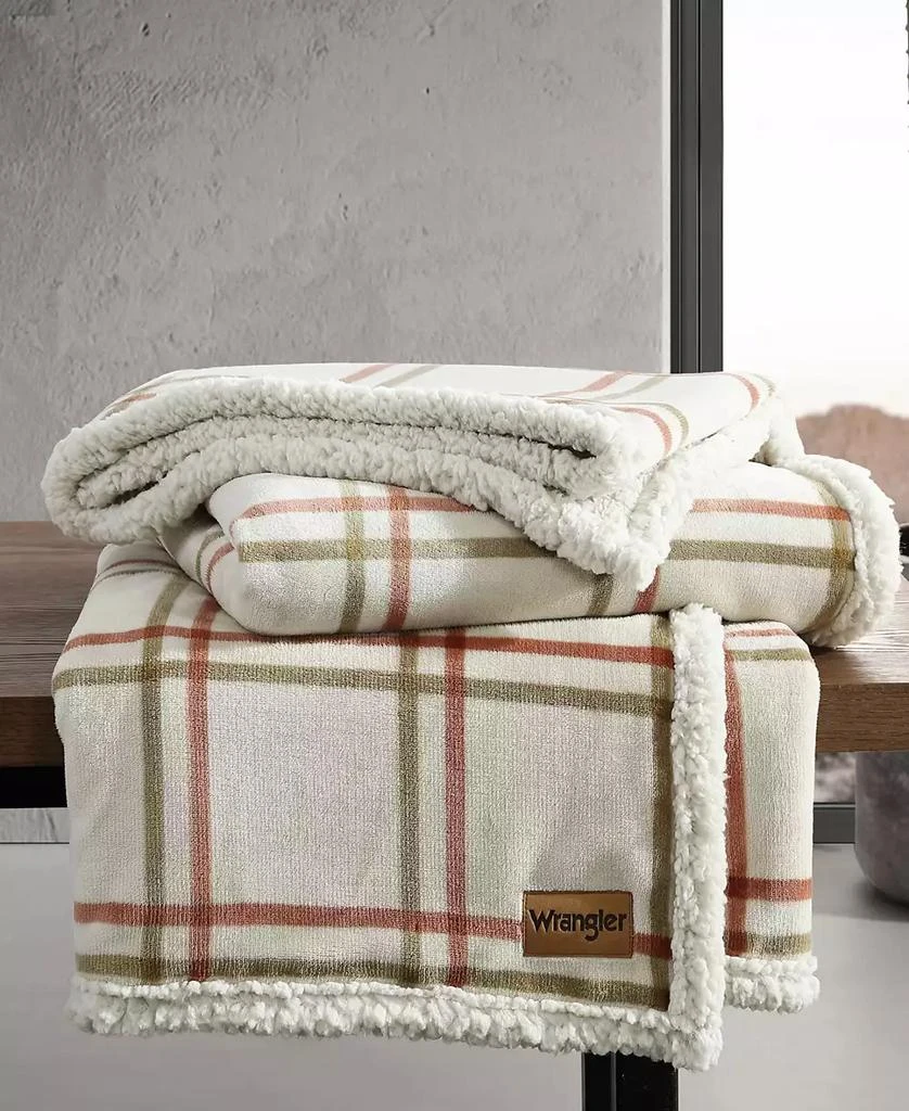 Wrangler Colt Ultra Soft Plush Throw, 60" x 50" 1
