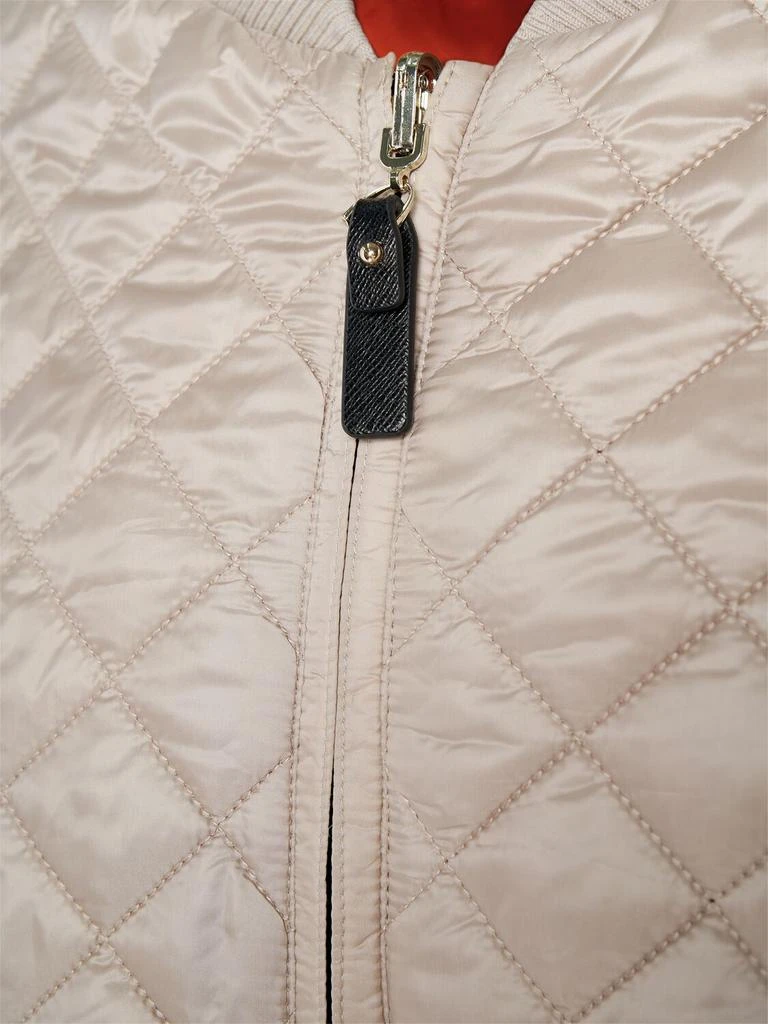 Max Mara Licia Quilted Puffer Bomber Jacket 6