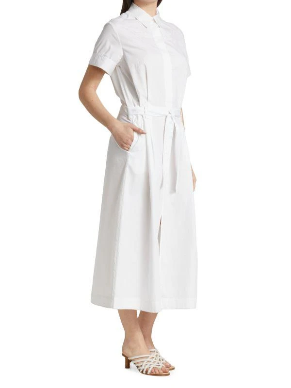 Rag & Bone Jade Embroidered Belted Shirt Dress 3