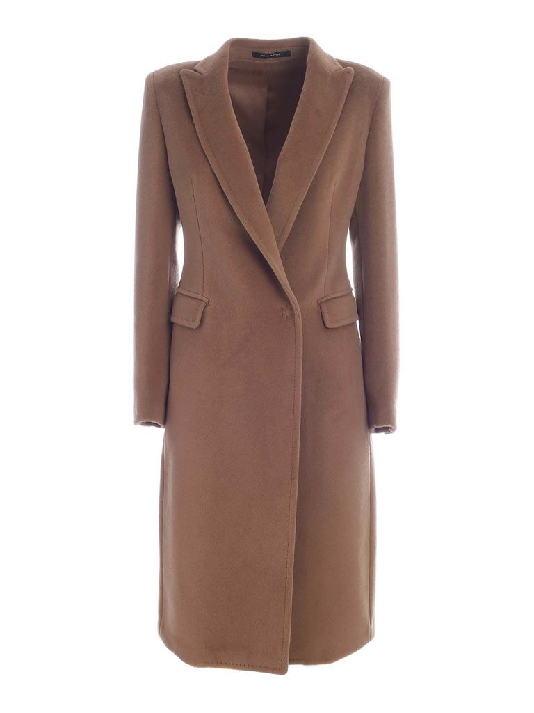 TAGLIATORE Camel Coat