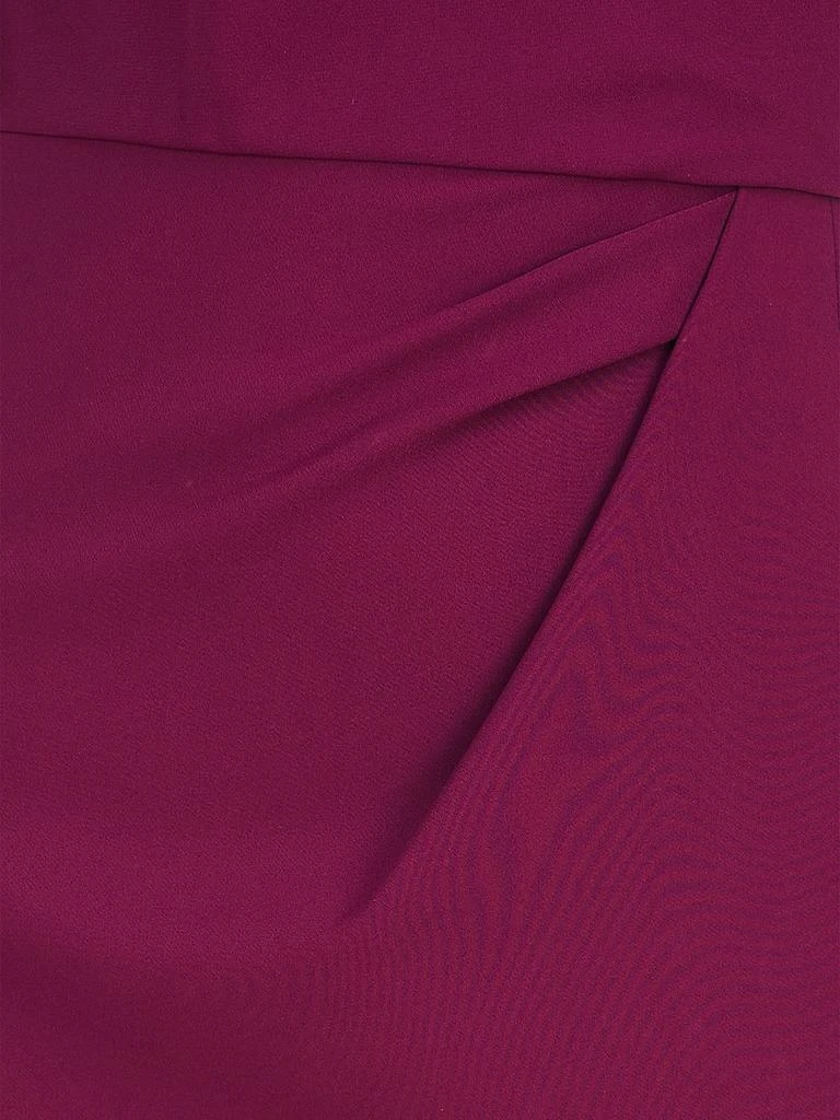 Kay Unger Margerite Pleated Column Gown 6